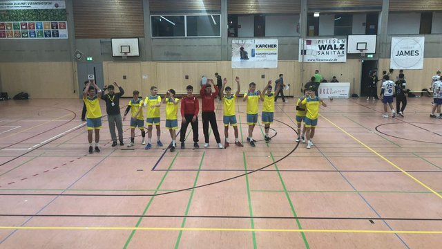 Zum letzten Heimspiel der Saison in der Hugo-Kunzi-Halle