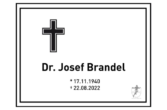 Wir trauern um Dr. Josef Brandel