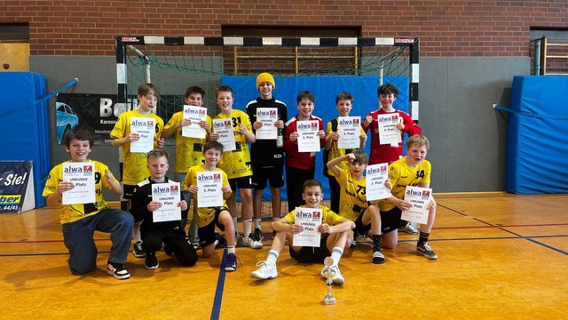 Premiere der neuen D-Jugend beim ALWA-Cup